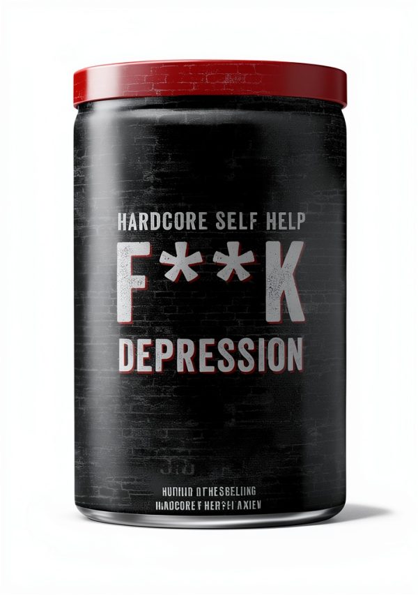 Hardcore Self Help: Mindfulness, Anxiety, and Depression Management-0