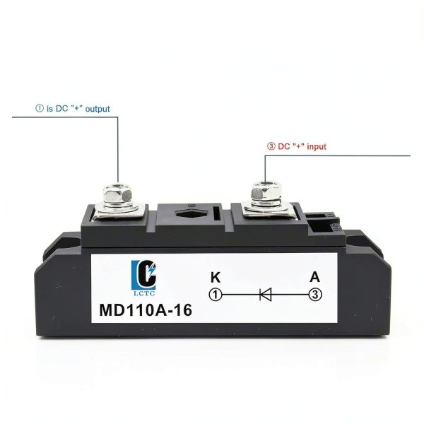 Solar Diode Anti-Reverse One Way Diode MD 110A-16 by LCTC 100A 16mm-2