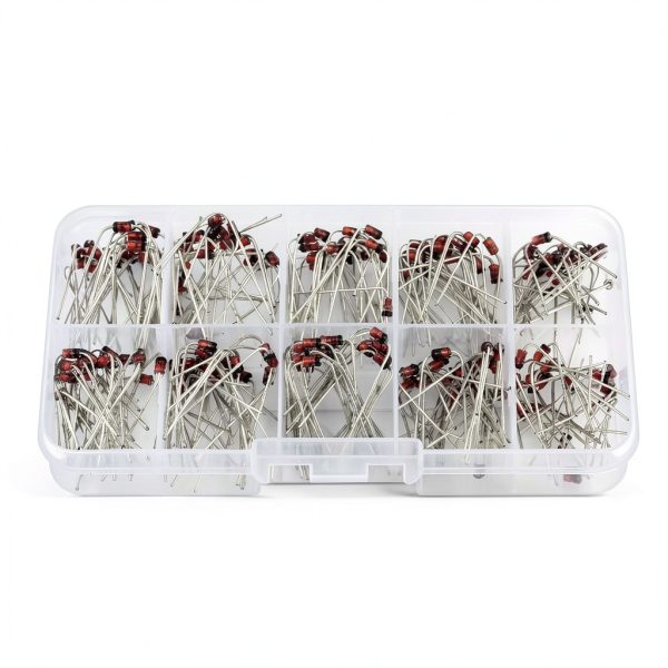 Zener Diodes 200pcs Set 10 Values 1N4728-1N4737 Kit Box-5
