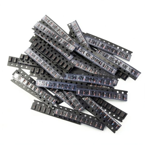 Zener Diode Assortment Kit 34 Values 0.5W SMD by CHANZON – 340 Pieces-0
