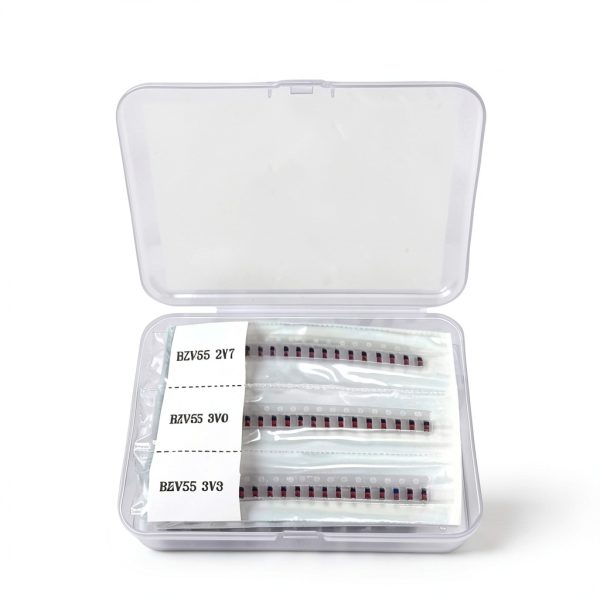 26Values SMD 0.5W Zener Diodes Kit 520pcs 26 Voltage Options by VANXY-5