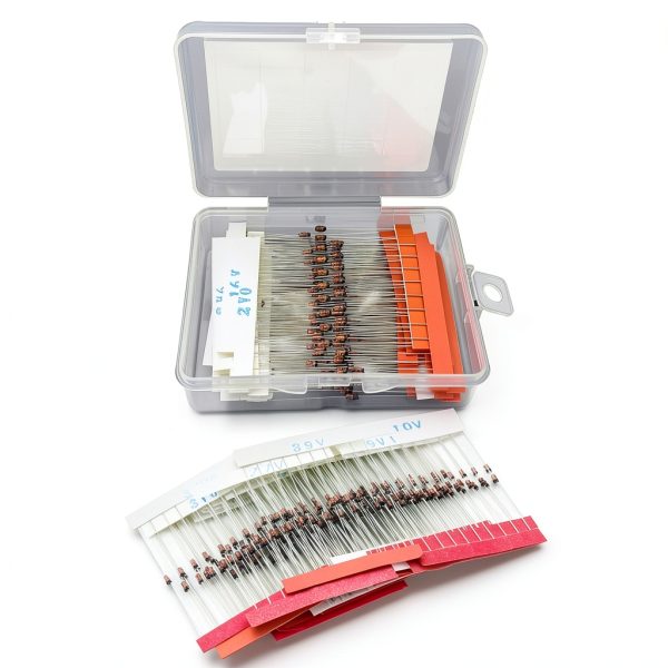 Zener Diode Assortment Makeronics 300 pcs 0.5W 30-Value Pack-2