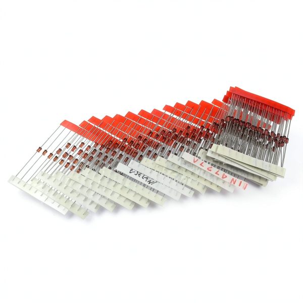 Zener Diodes 25-Value 250pcs 1W Kit by WOWOONE – 3V to 33V-3