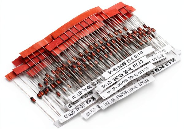 CHANZON 30-Value 1W Zener Diode Kit – 300pcs DO-41 Silicon-0