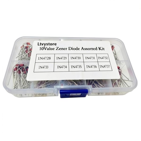 Zener Diodes Kit 1W Power Assortment Box Set by Ltvystore 200pcs-1