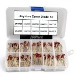 Zener Diodes Kit 1W Power Assortment Box Set by Ltvystore 200pcs-0